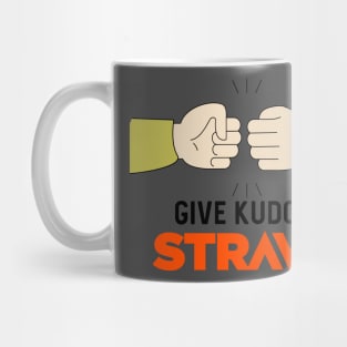 Strava - Give Kudos Mug